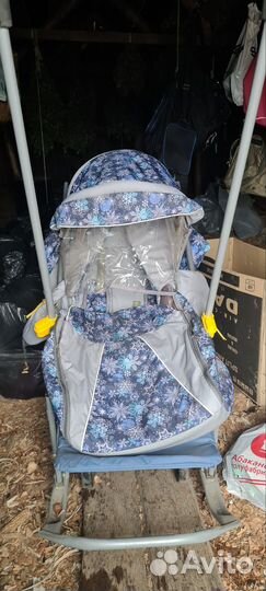 Коляска санки