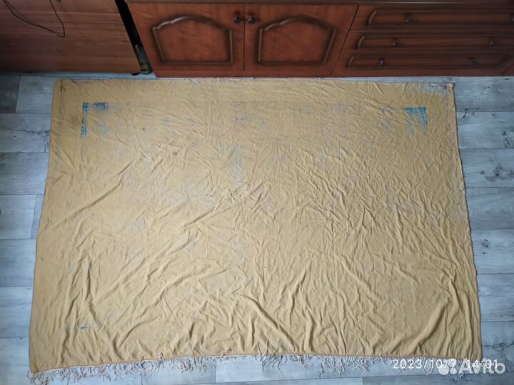 Ковер СССР плюшевый на стену