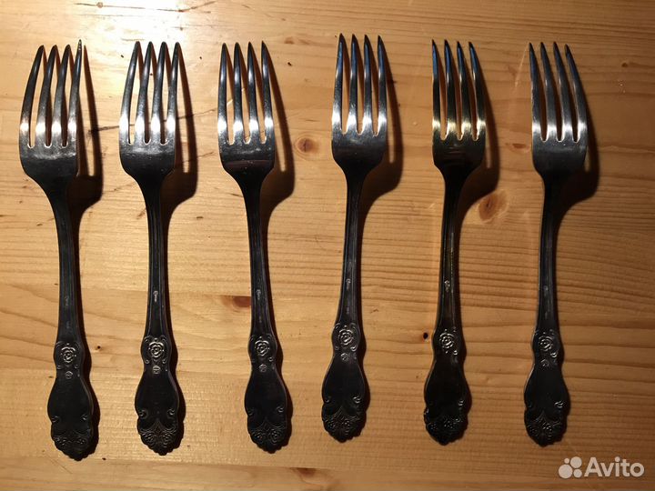 Набор вилки мельхиор