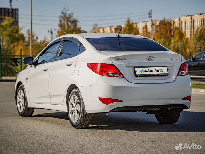 Hyundai Solaris 1.6 МТ, 2015, 156 000 км