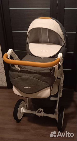 Коляска 2 в 1 Riko Bruno Luxe