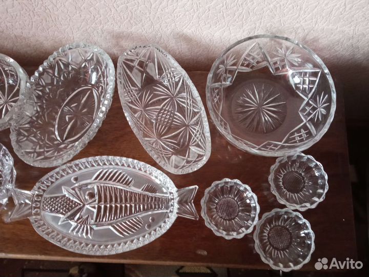 Хрусталь и стеклянная посуда. СССР