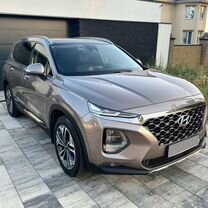 Hyundai Santa Fe 2.2 AT, 2019, 98 540 км, с пробегом, цена 3 600 000 руб.