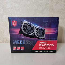 MSI AMD Radeon RX 6600 mech 2x (гарантия днс)