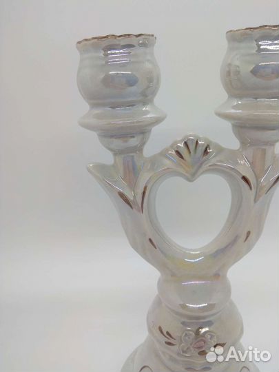 Подсвечник керамический