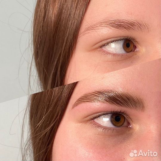 Оформление бровей