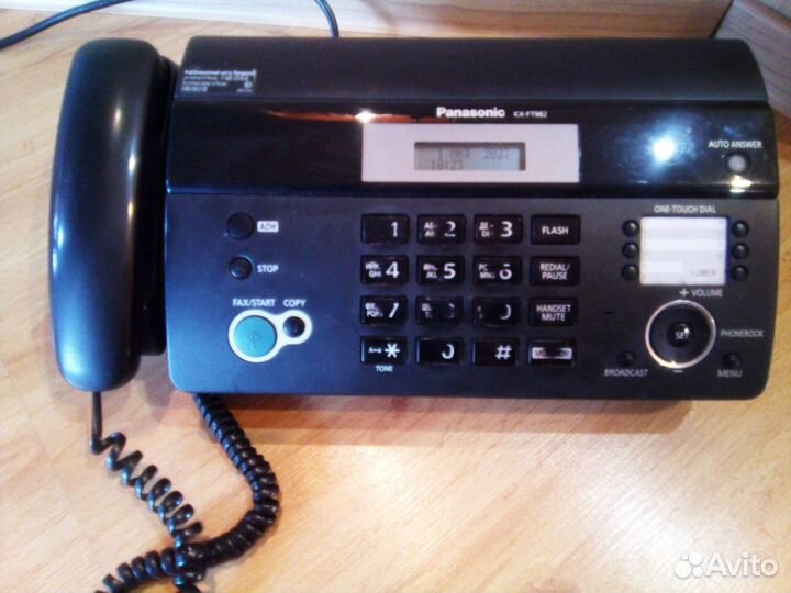 Факс panasonic KX-FT982