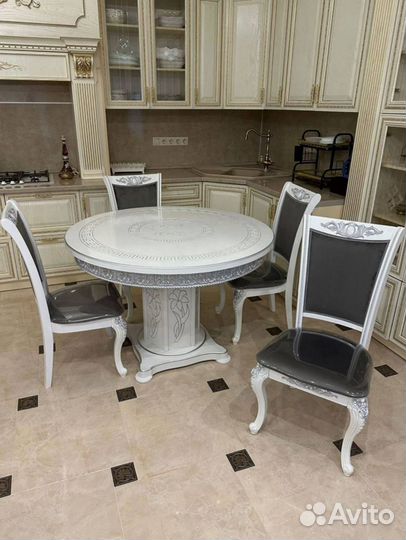 Стол, стулья набор. Доставка по всей России