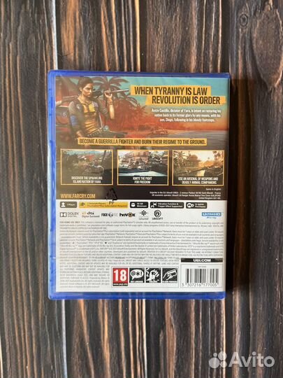 Far cry 6 ps5 (диск новый)