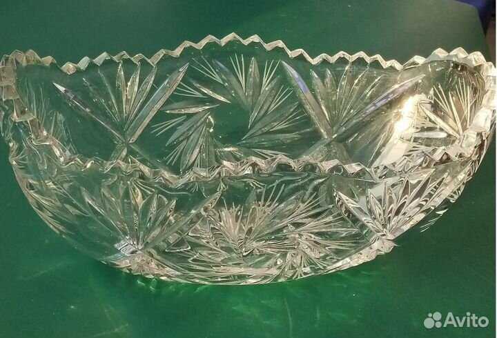 Хрустальная ваза 