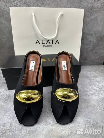 Тапочки Сабо / Мюли Alaia Размеры 36-40