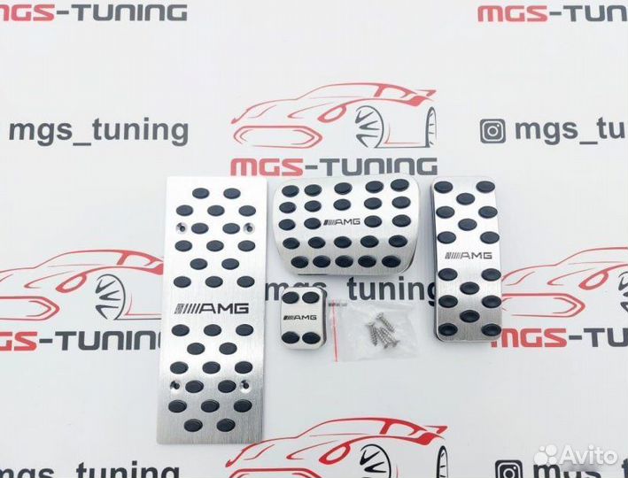 Накладки на педали Mercedes AMG на GLE-Class W166
