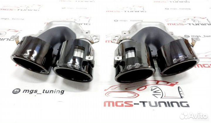 Насадки 53 AMG Black на Mercedes GLE-Class V167