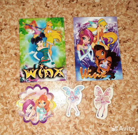 Winx журналы, открытки, фигурки, пазлы, плакаты
