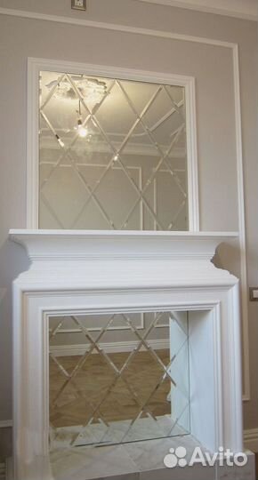 Зеркальная плитка на стену