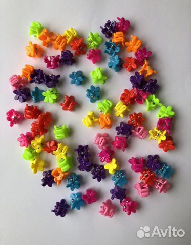 Крабик для волос 80 штук