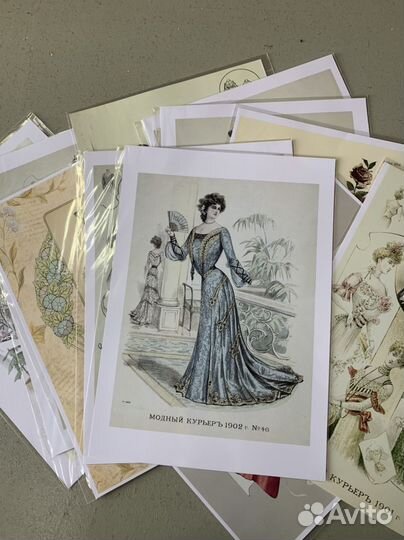 Винтажный постер, плакат