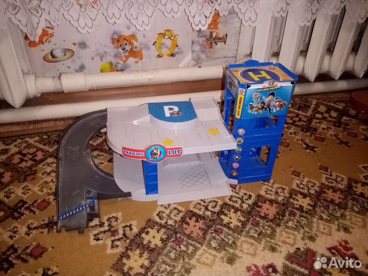 Парковка щенячий патруль