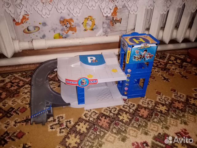 Парковка щенячий патруль