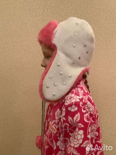 Шапка ушанка детская