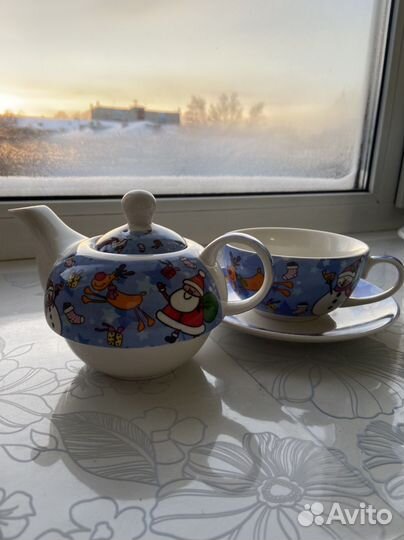 Новый новогодний чайный сервиз