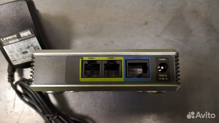 Адаптер для VoIP-телефонии Cisco Linksys PAP2T