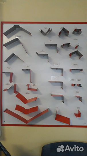 Гибочные доборные элементы для кровли и фасадов, ж