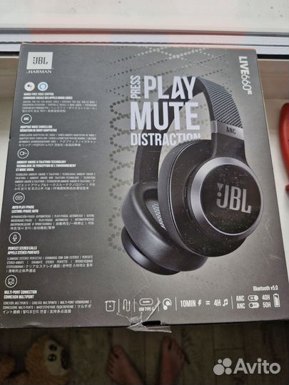 Беспроводные наушники jbl Live 660