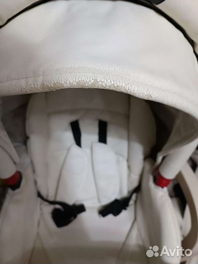 Детские коляски 3 в 1 из эко кожи