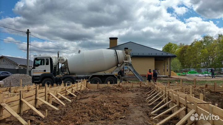 Бетон М50-500 на гравии