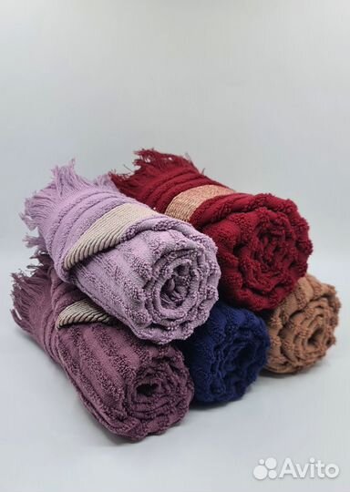 Махровые полотенца для ванной и кухни, 5 штук