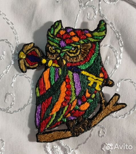 Брошь ручной работы