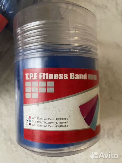 Лента для занятий аэробикой 400х75 55 мм