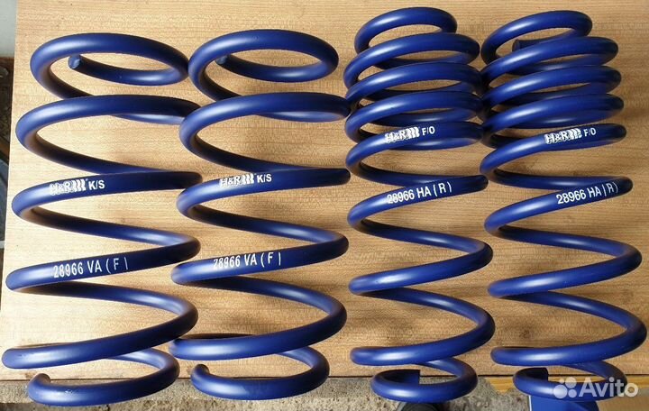 Skoda Yeti 09-17 Пружины H&R -35mm