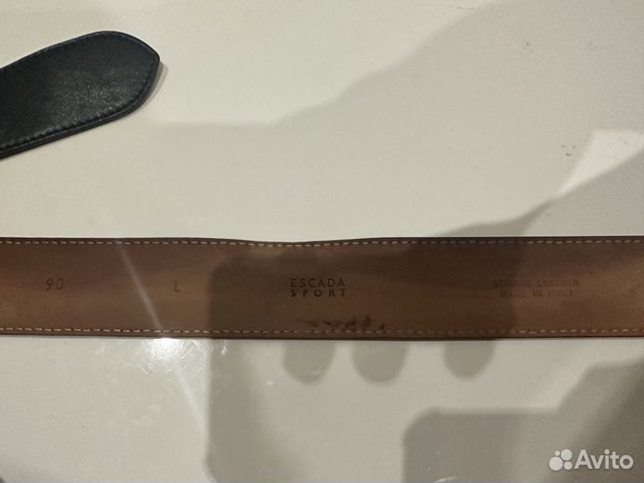 Ремень escada sport женский натуральная кожа 90 см