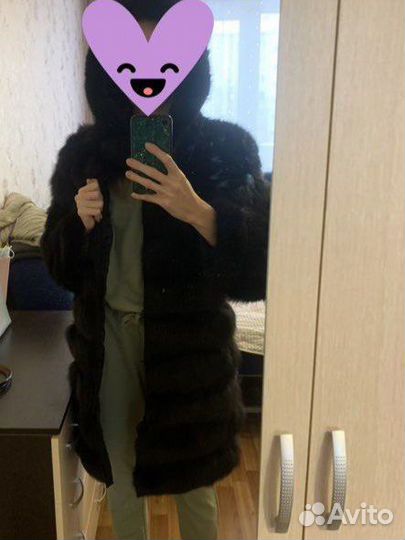 Шуба трансформер из песца