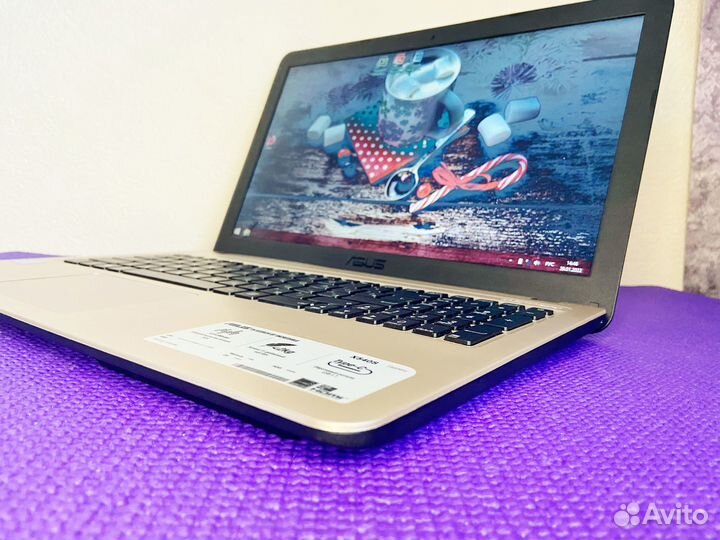 Современный ноутбук Asus на SSD