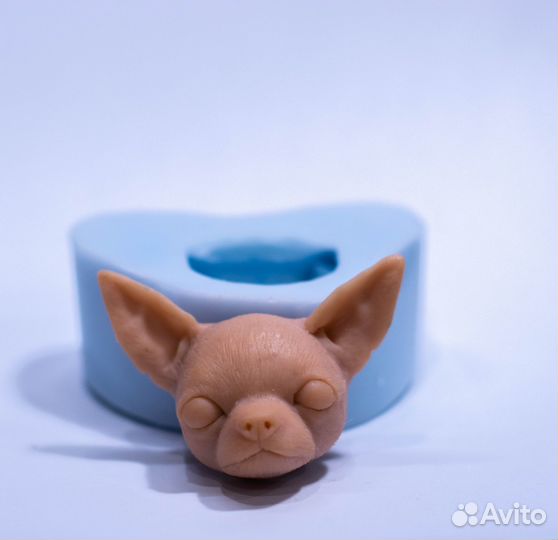 Силиконовый молд лицо