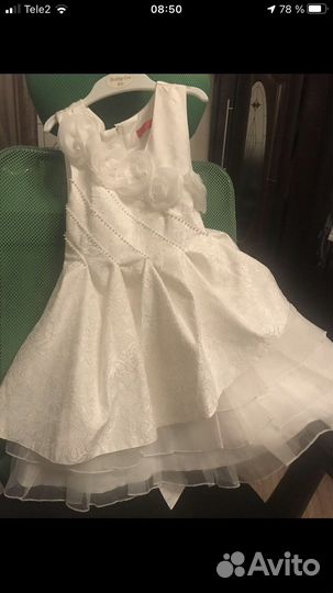 Платье для девочки 92
