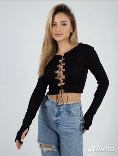 Топ с завязками