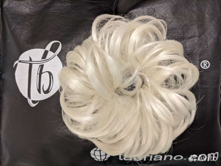 Шиньон на резинке,резинка из волос