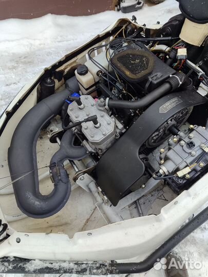Снегоход с водяным охлаждением