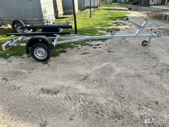 Прицеп оцинк для лодки до 4.5м Спутник Лайт