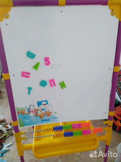 Мольберт детский двухсторонний