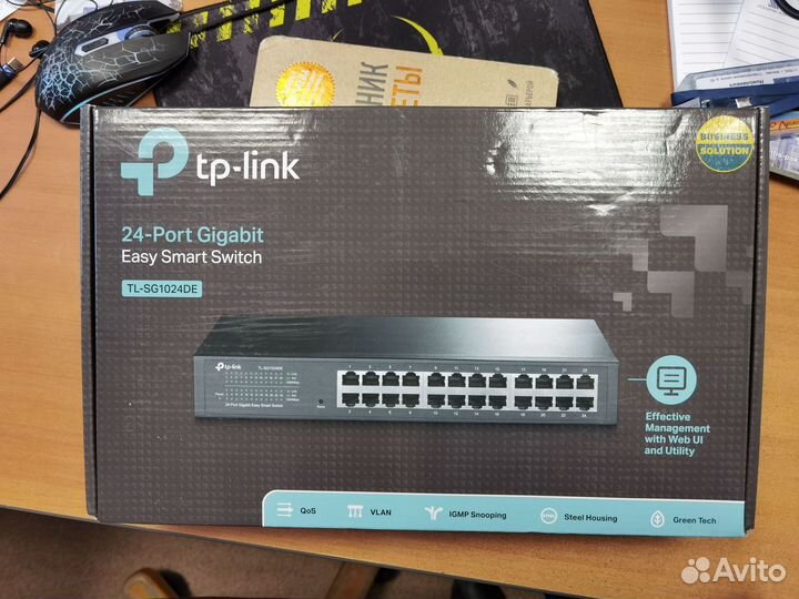 Коммутатор TP-link TL-SG1024DE