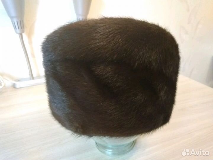 Шапка норковая женская