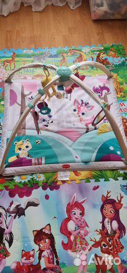 Развивающий коврик tiny love принцесса