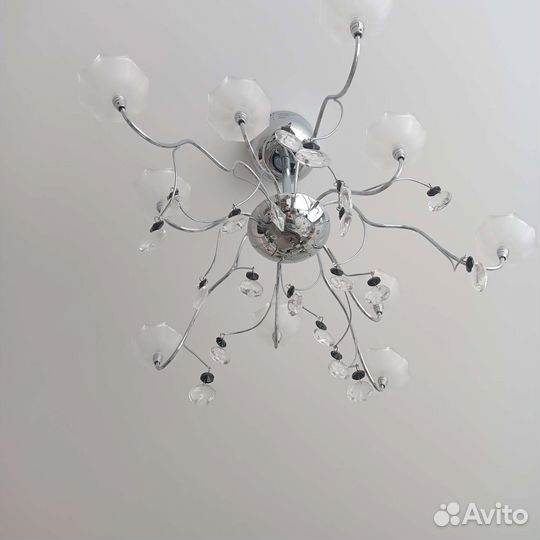 Люстра потолочная бу