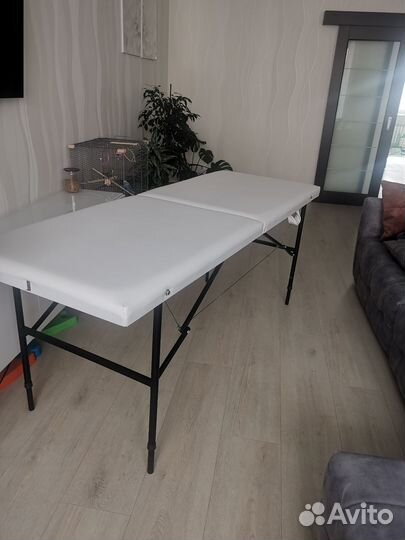 Массажный стол складной с регулировкой высоты