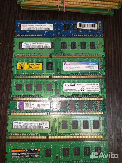 Оперативная память ddr3 ddr2 для пк 2 Gb
